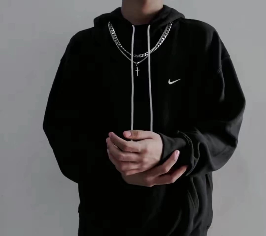 Nike Essential Hoodie Black - 11