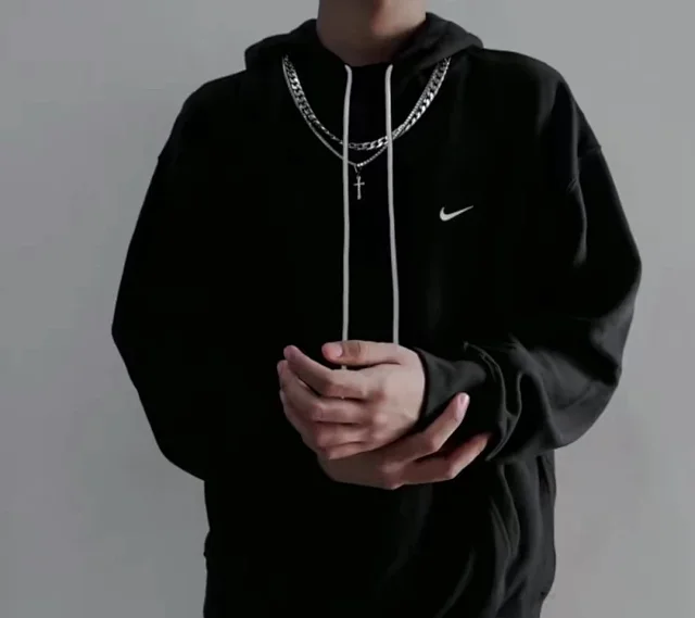 Nike Hoodies & Sweatshirts Embroidered Swoosh pullover hoodie with drawstring hood and kangaroo pocket product detail image 10
