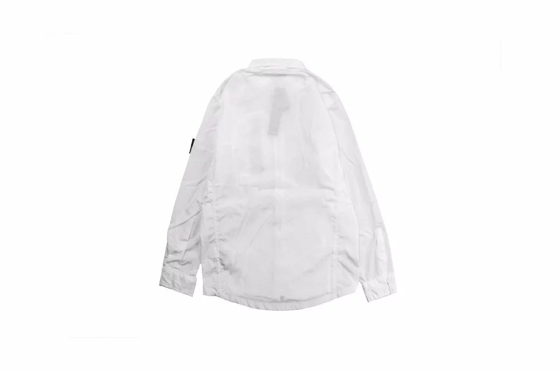 Stone Island Shadow Project Shirt Jacket Dark Gray Outerwear - 6