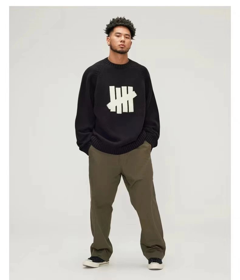 Design UNIQLO U + Undercover Knit Sweater Beige Sweater - 9