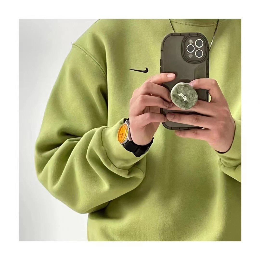 Nike Crewneck Sweatshirt Navy Blue Hoodie - 17