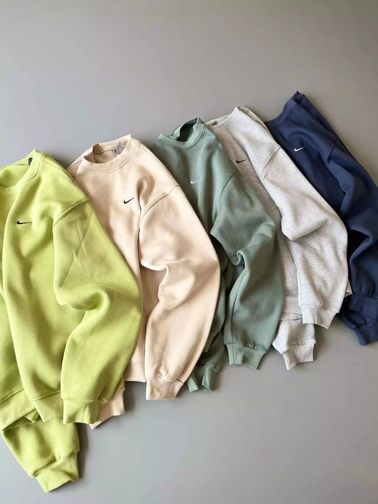 Nike Crewneck Sweatshirt Navy Blue Hoodie - 2