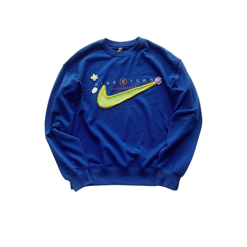 Nike Nike Town San Francisco White Sweatshirt Sweater - 3