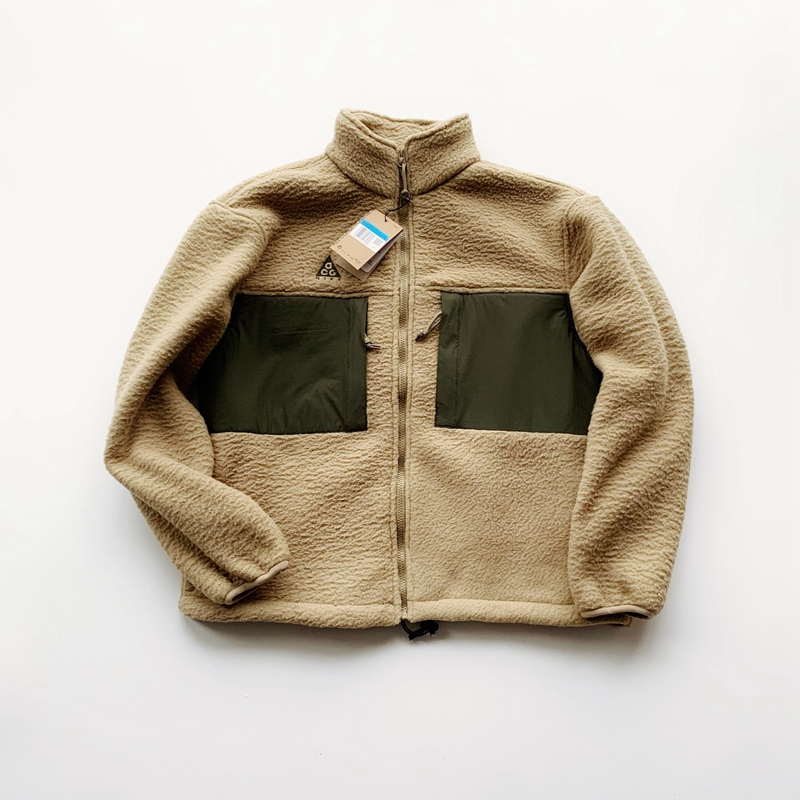 Nike ACG Fleece Jacket Teal Green Outerwear - 4