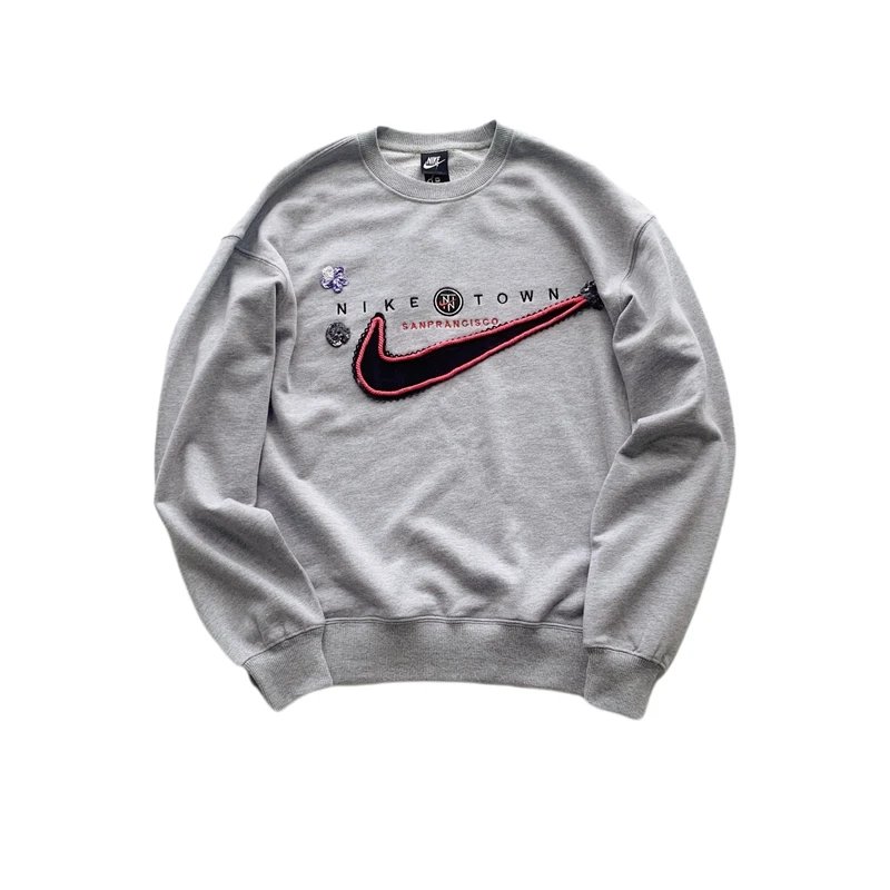 Nike Nike Town San Francisco White Sweatshirt Sweater - 4