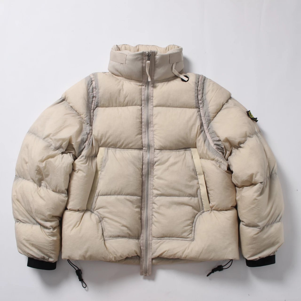 Stone Island 06 Vintage Goose Down Jacket Fishing Net Label Down Jacket