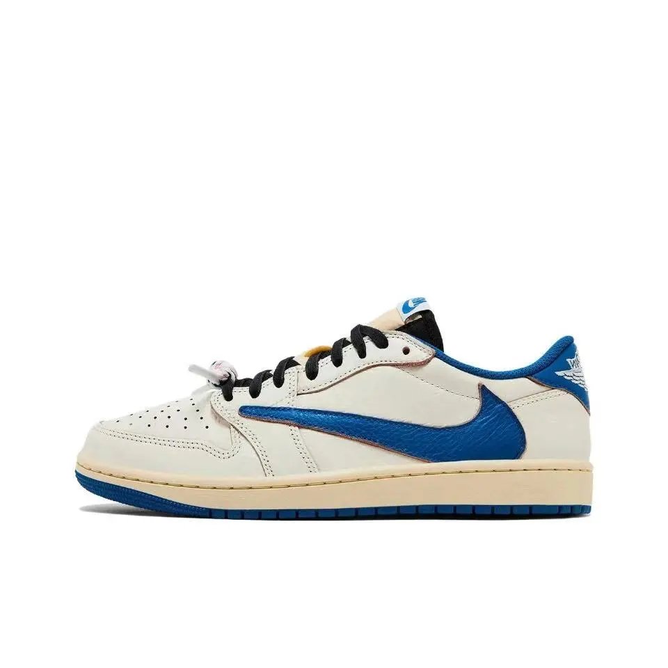 J1 Ts Low“Fragment x Sail Military Blue”