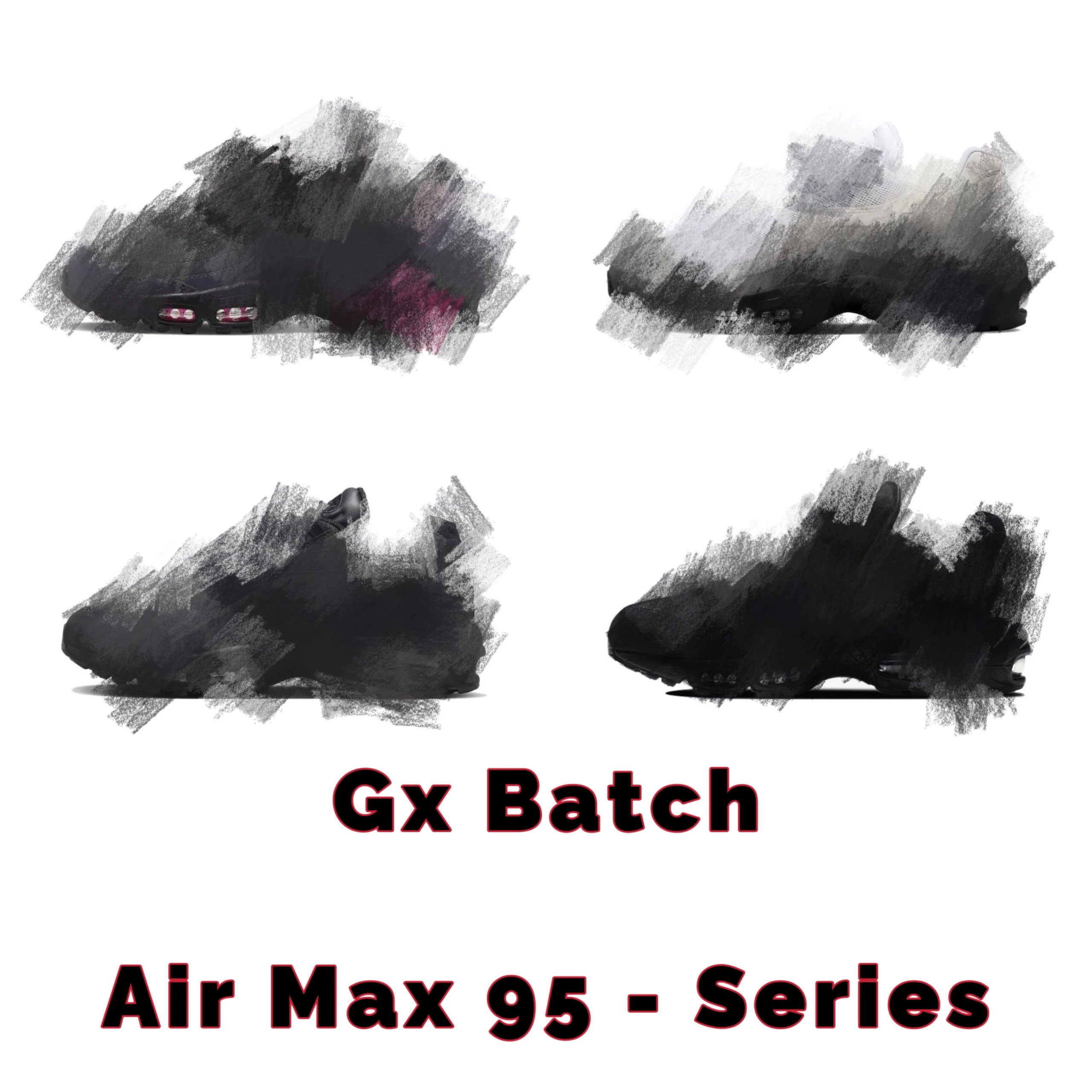 Black Air Max 95 Sneakers