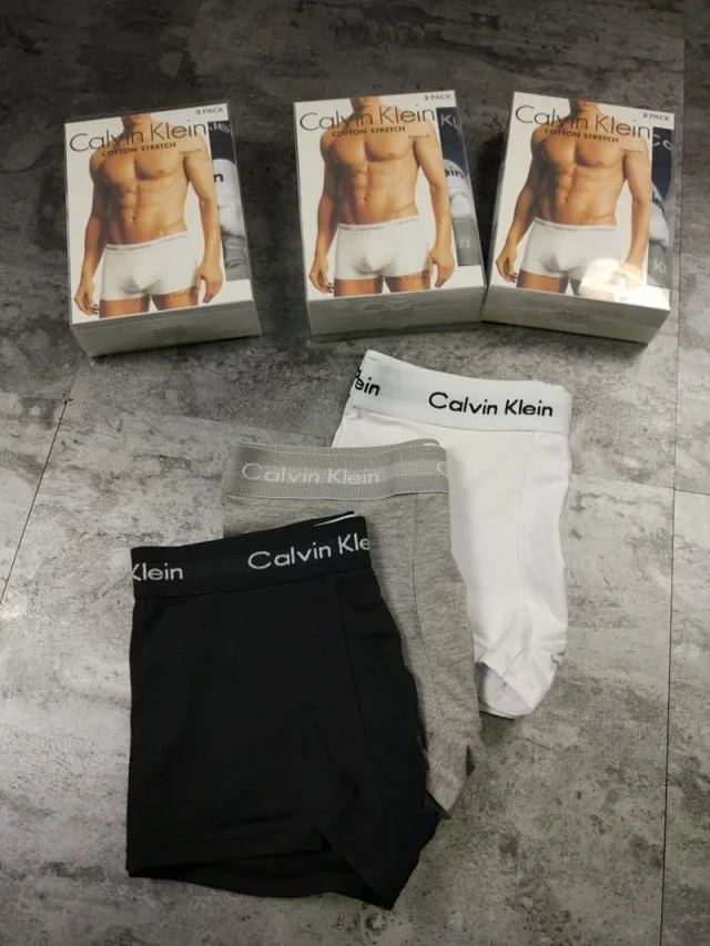 Calvin Klein Underwear Cotton Stretch Boxer Briefs, 3-Pack product detail image 23
