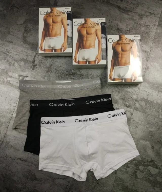 Calvin Klein Underwear Cotton Stretch Boxer Briefs, 3-Pack product detail image 20