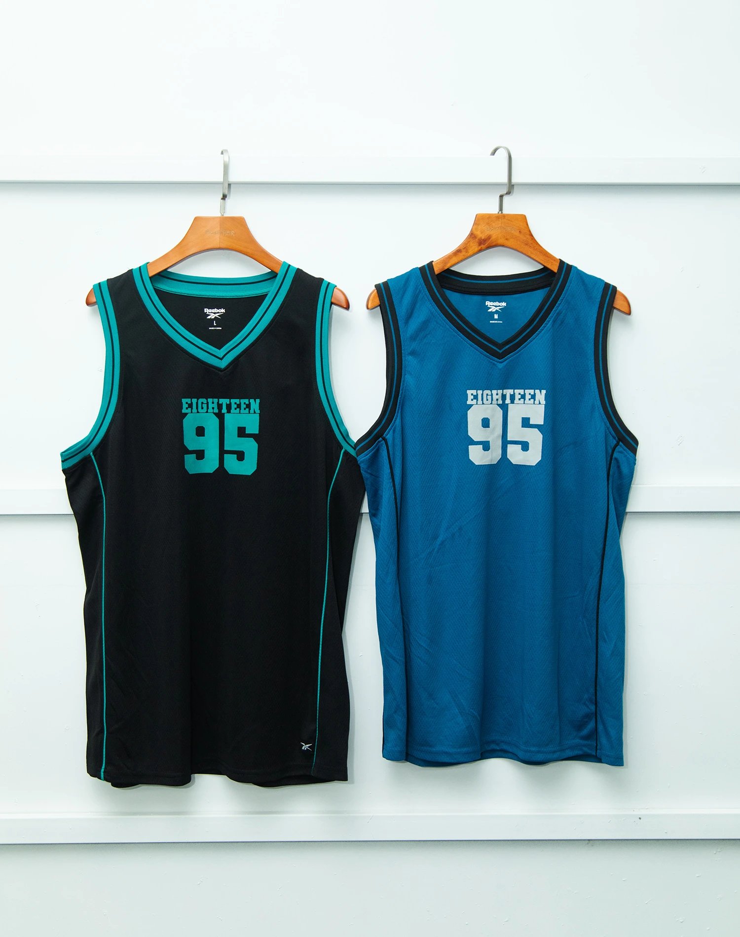 RBK Mesh Breathable Sleeveless Basketball Jersey