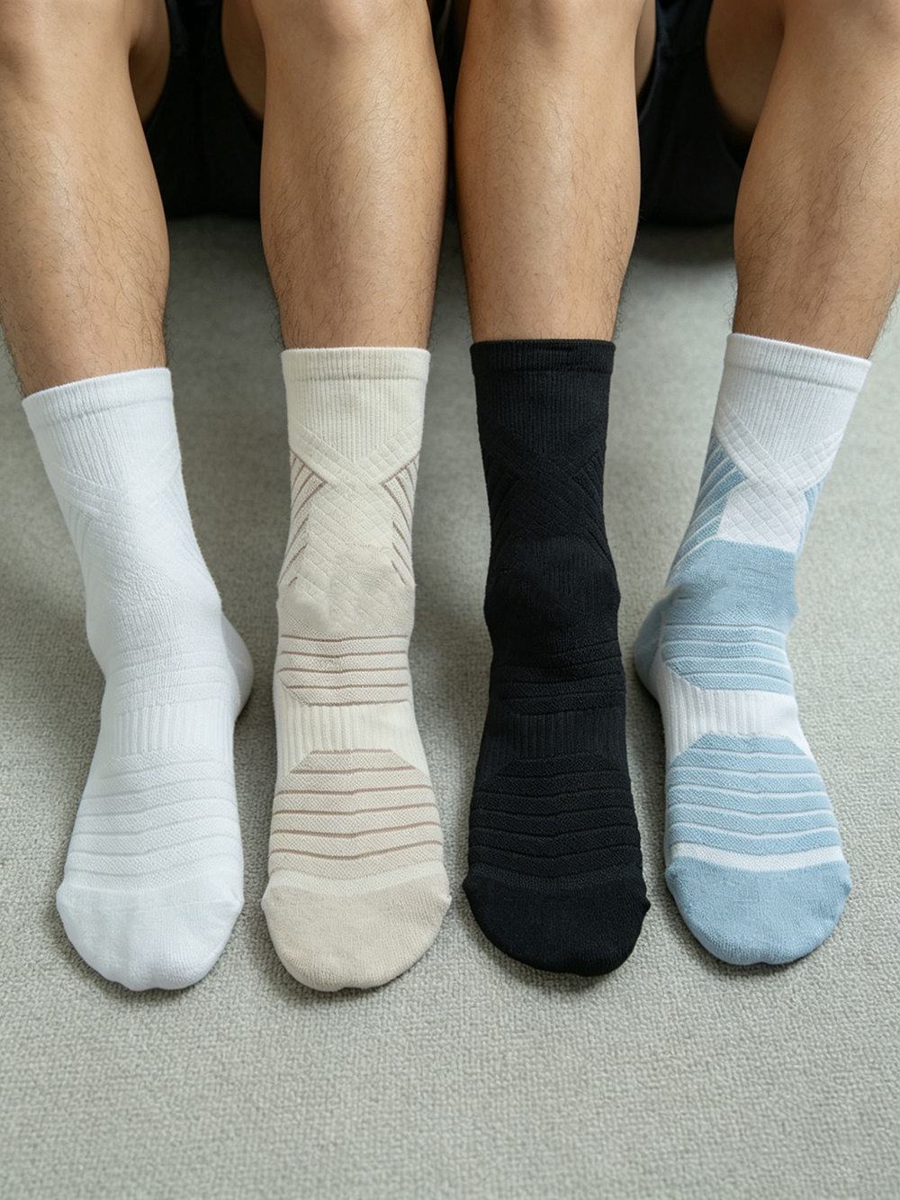 Professional Compression Sports Socks Set (5 pairs)