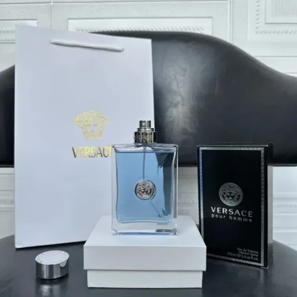 Versace Pour Hommes Eau de Toilette Blue Perfume - 1
