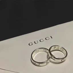 thumbnail for 2167 Gucci Fearless A new limited edition collection that can make rings fashionable! Simple and generous! Very temperamental!