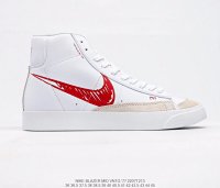 White and red graffiti