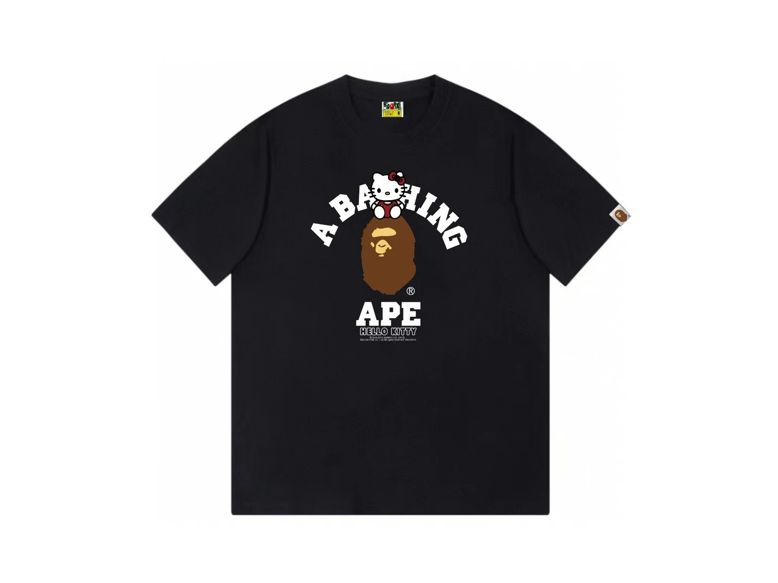Chest Print Crew Neck Short Sleeve photo 5