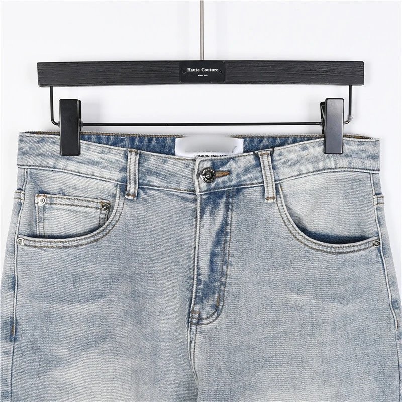Contrast Pocket Denim Jeans photo 4
