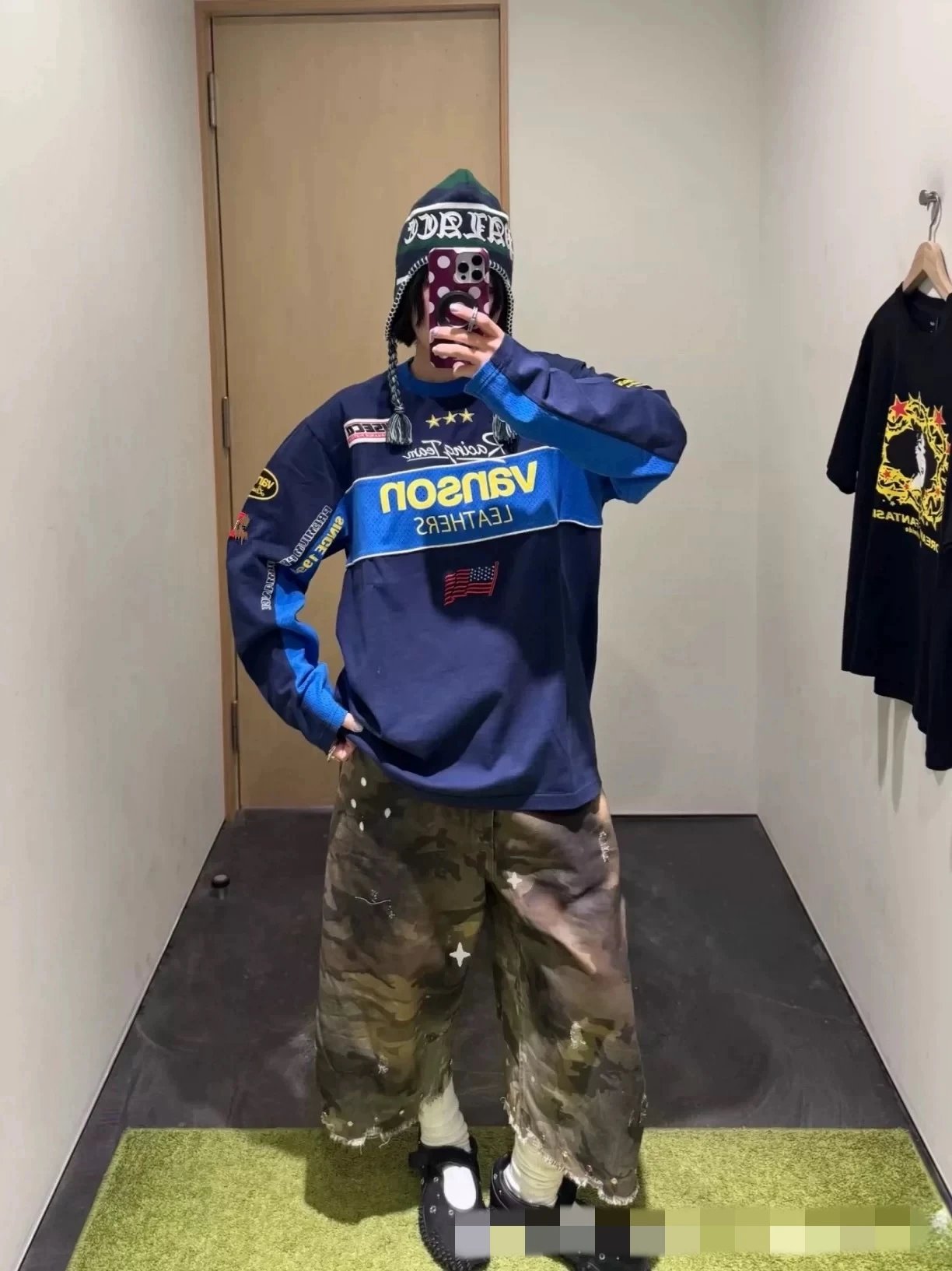 Collaborative Color-Block Embroidery Long Sleeve photo 7