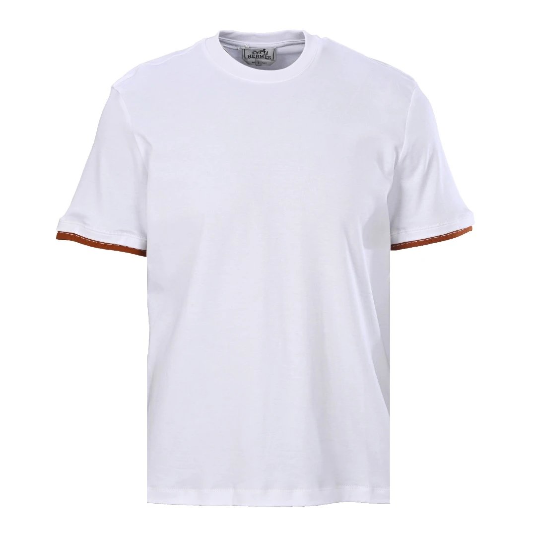 Logo Jacquard Knit Cotton Short Sleeve photo 6