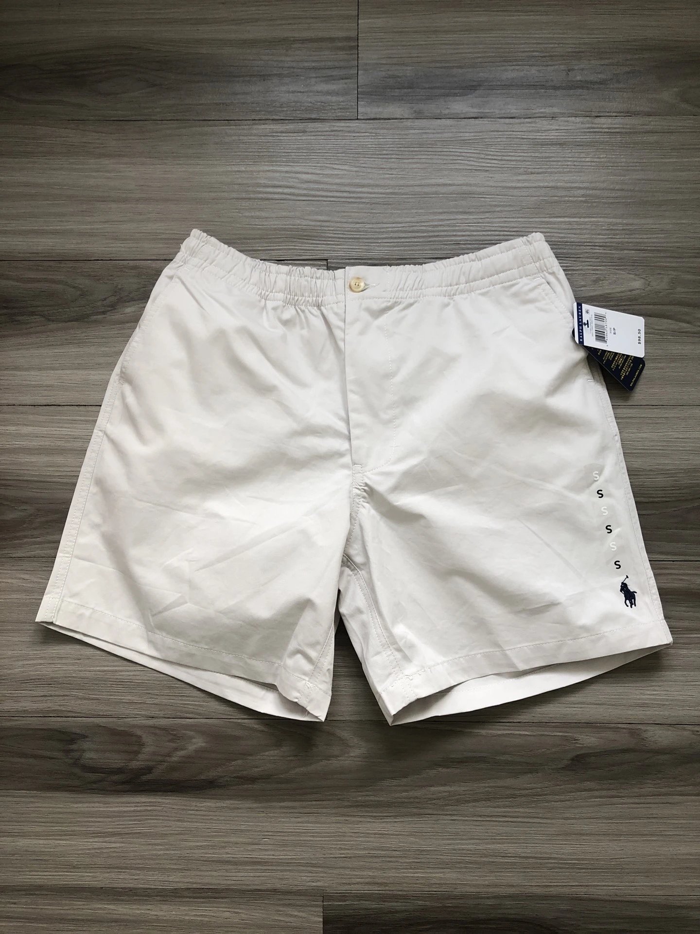 Solid Logo Drawstring Shorts photo 3