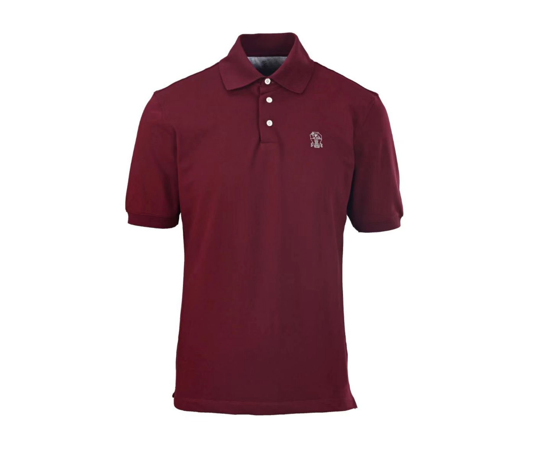 Dual Logo Print Polo Shirt photo 2