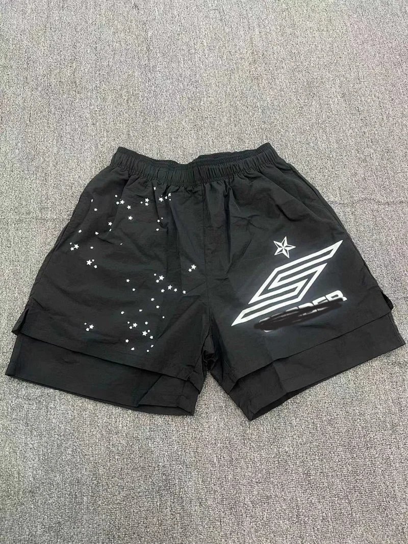 Sports Print Shorts Double Layer photo 2