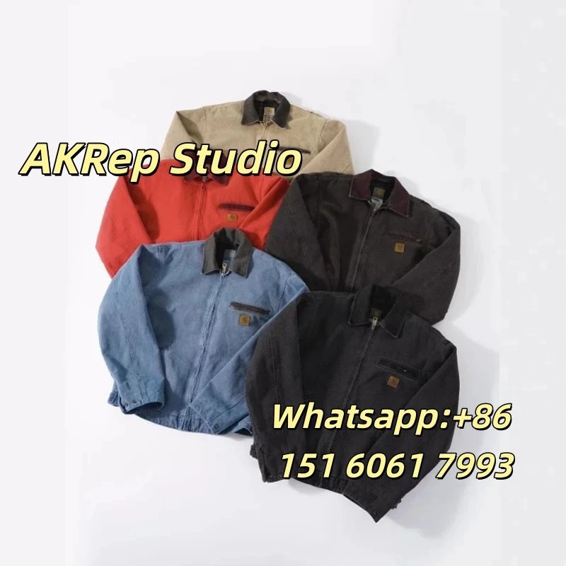 American Motorcycle Canvas Work Jacket