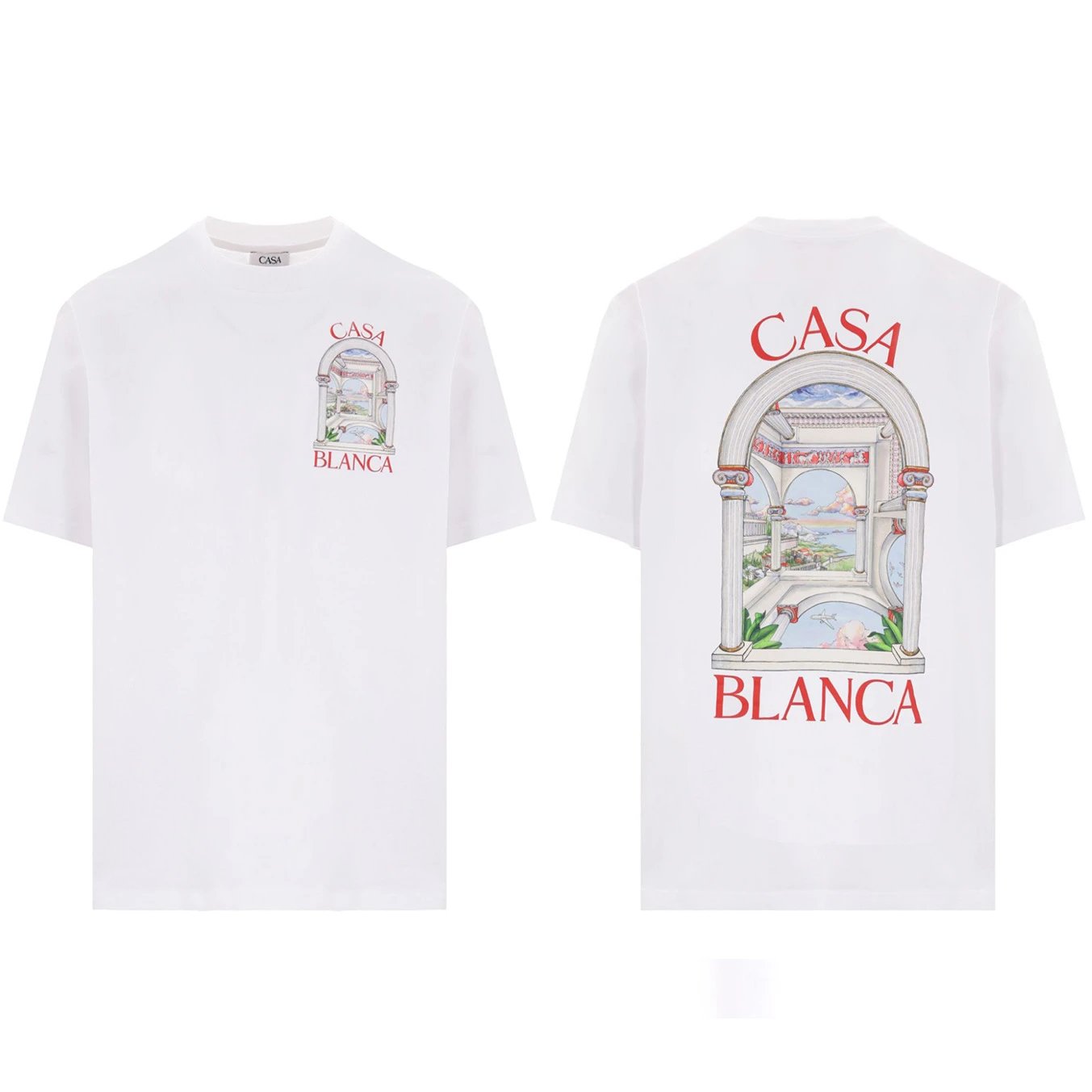 Graffiti Print Cotton T-Shirt photo 6