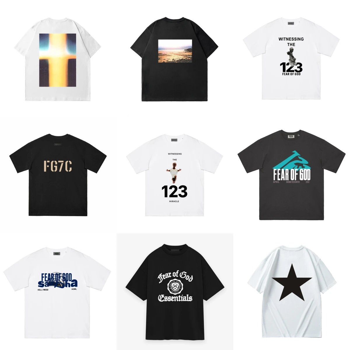 Loose Direct Print T-Shirt