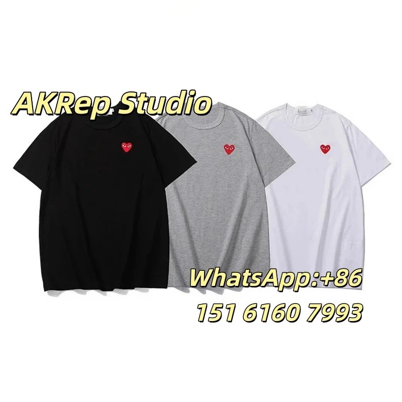 Heart Embroidery T-Shirt