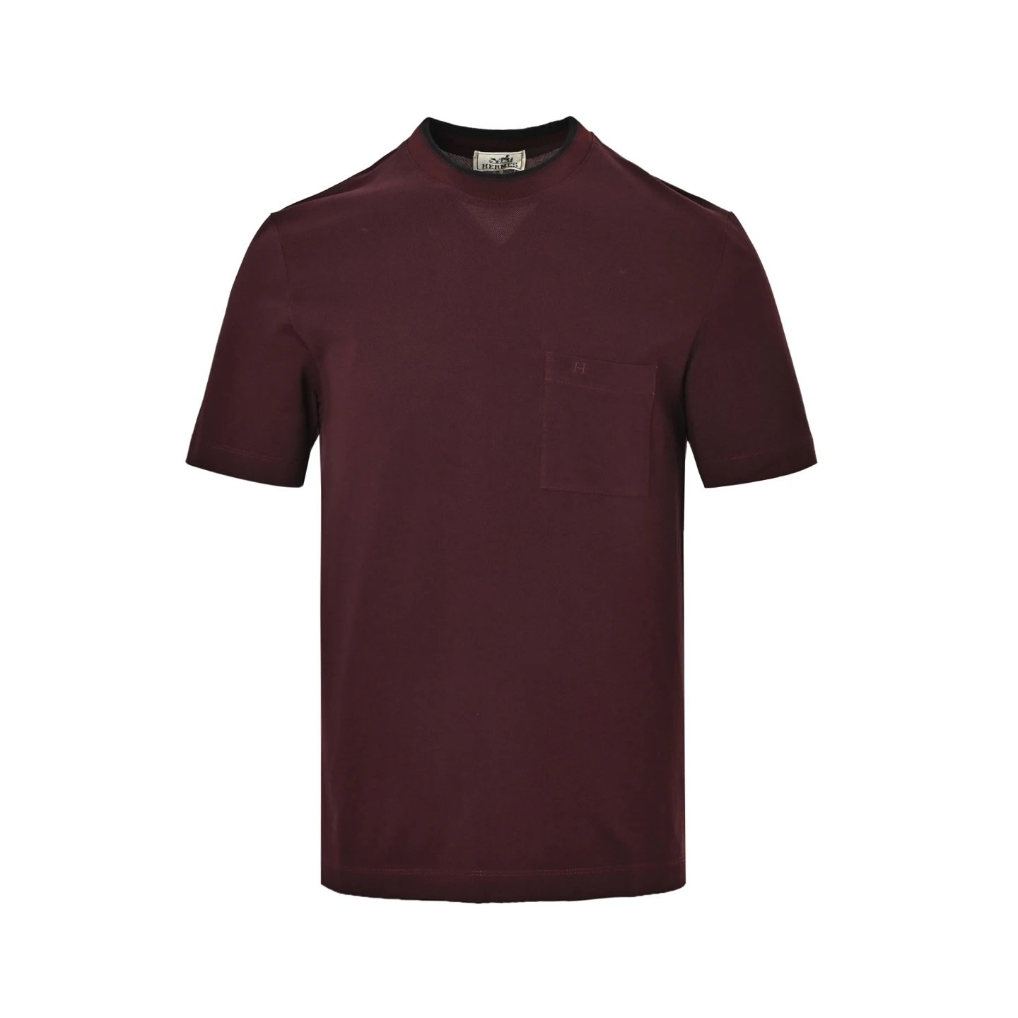 Logo Jacquard Knit Cotton Short Sleeve photo 3