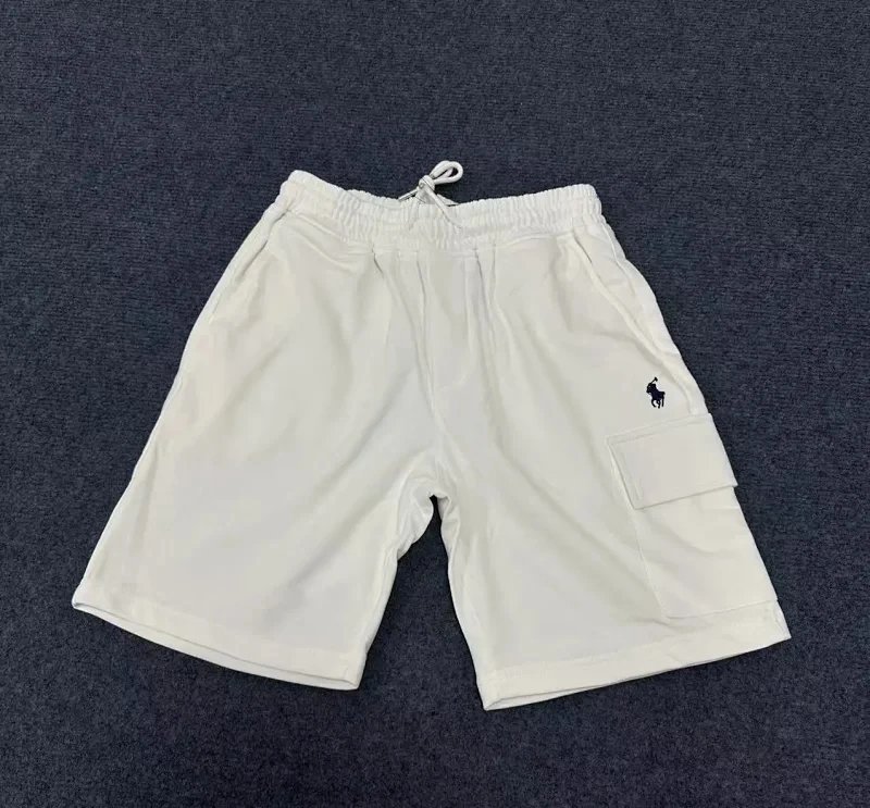 Embroidered Logo Casual Shorts photo 3