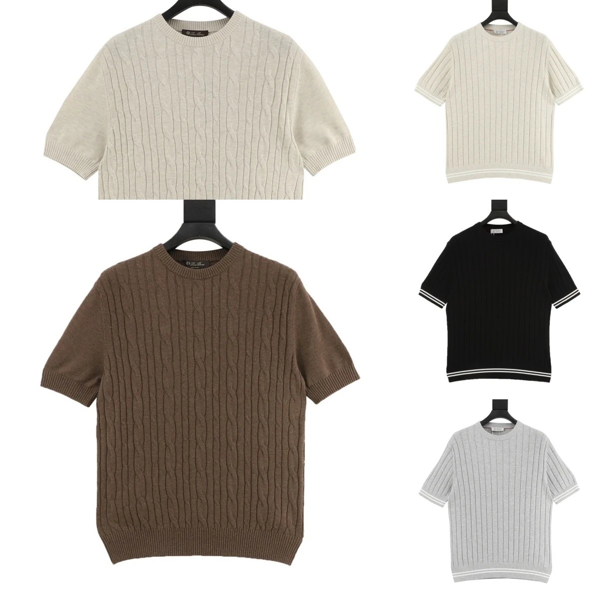 Brunello Cucinelli Knitted T-Shirt