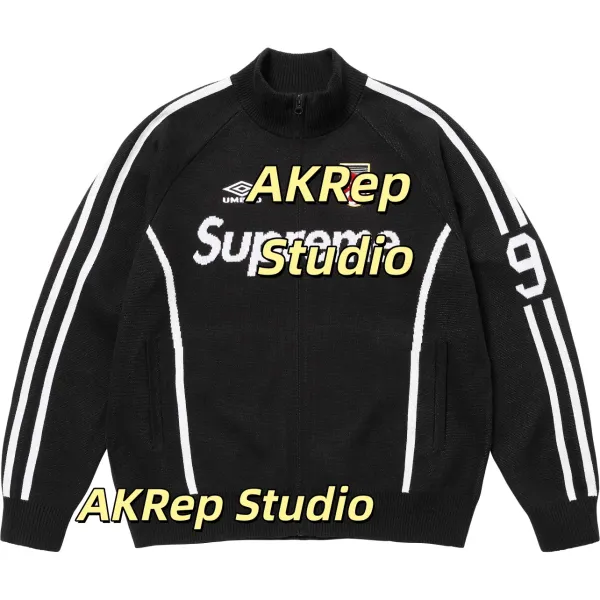 Supreme x Umbro Knit Track Jacket Purple - 5