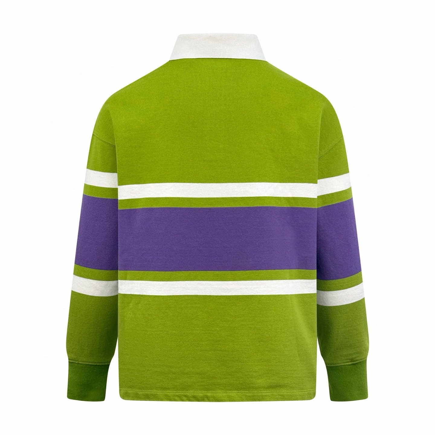 Embroidered Logo Long Sleeve Polo Shirt photo 3