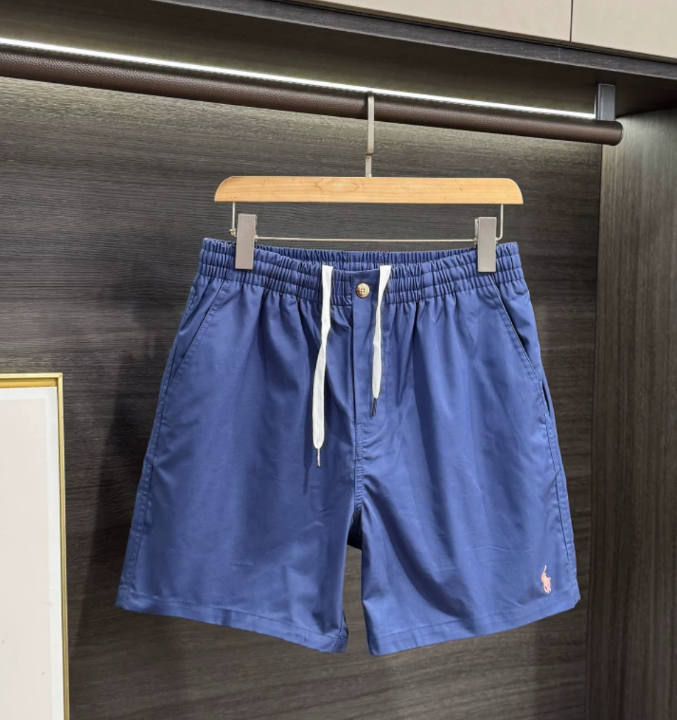 Solid Logo Drawstring Shorts photo 5