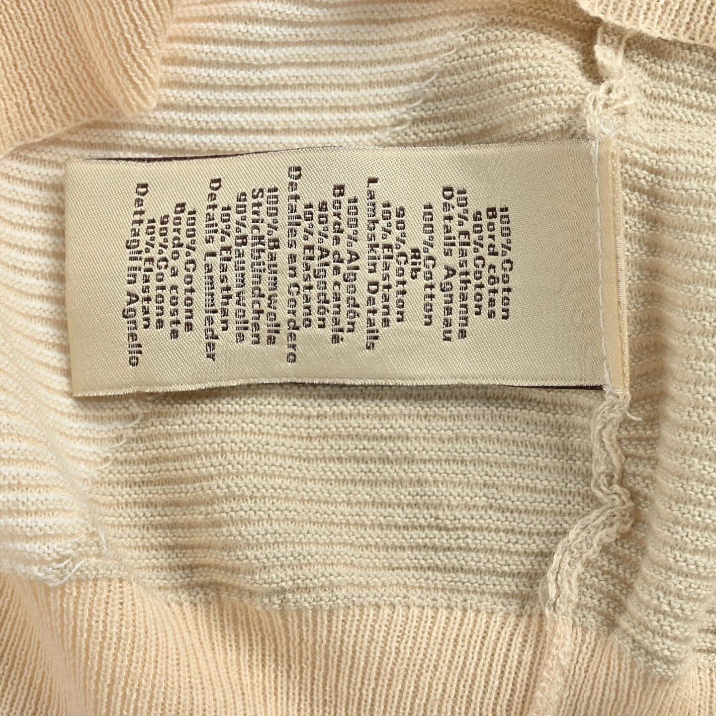 Logo Jacquard Knit Cotton Short Sleeve photo 8