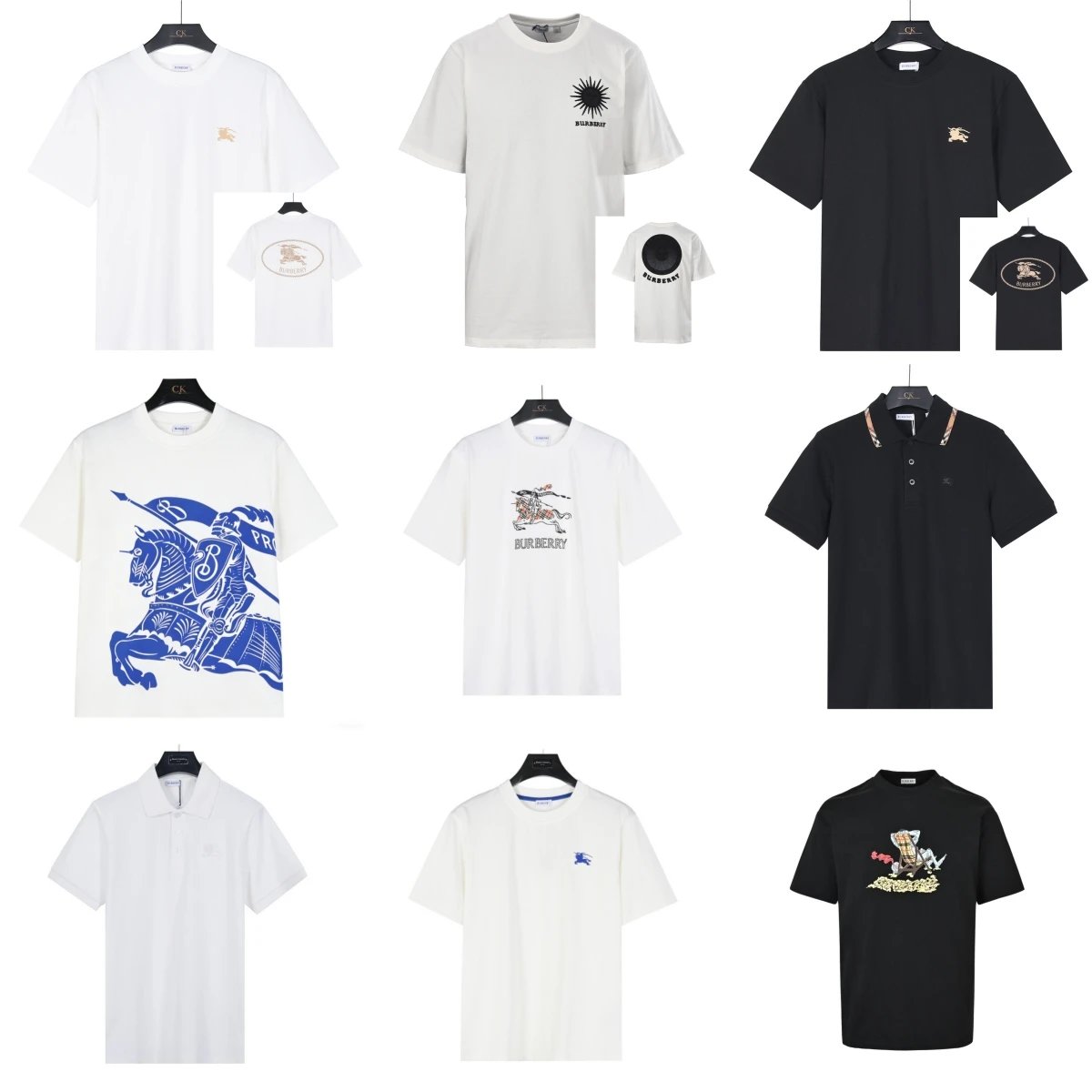 Foam Horse Plaid Polo Shirt