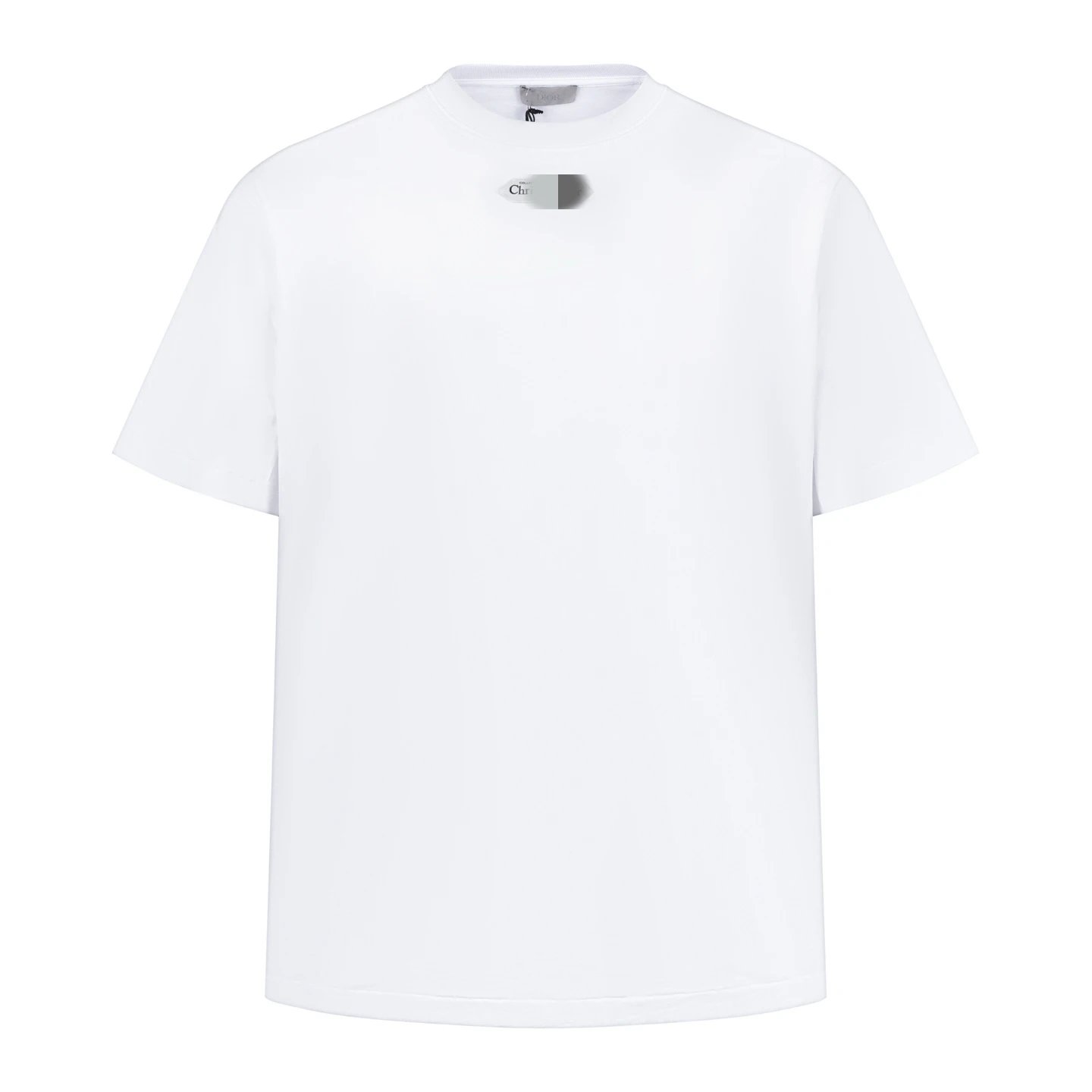 Collar Badge Short Sleeve T-Shirt photo 2