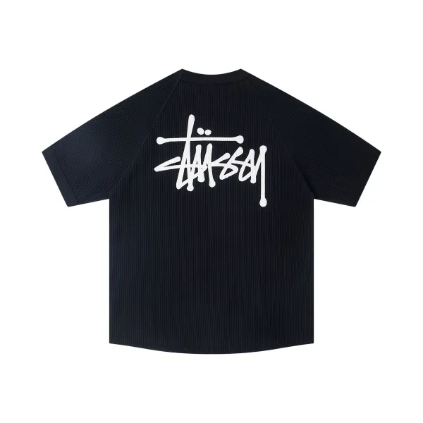 Stussy Camo Waffle Knit Long-Sleeve Top Multicolor - 16