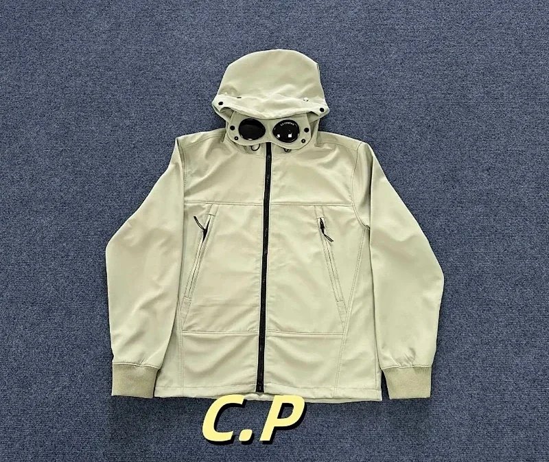 Badge Hardshell Windbreaker Jacket with Hood photo 4