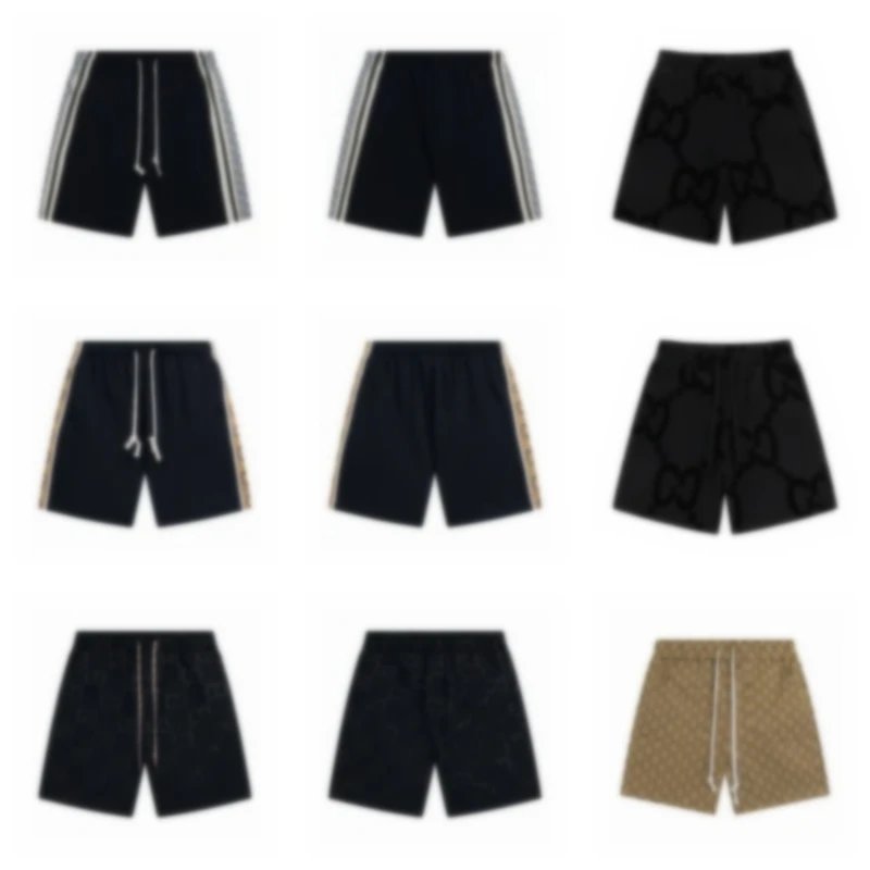 Summer Jacquard Casual Shorts