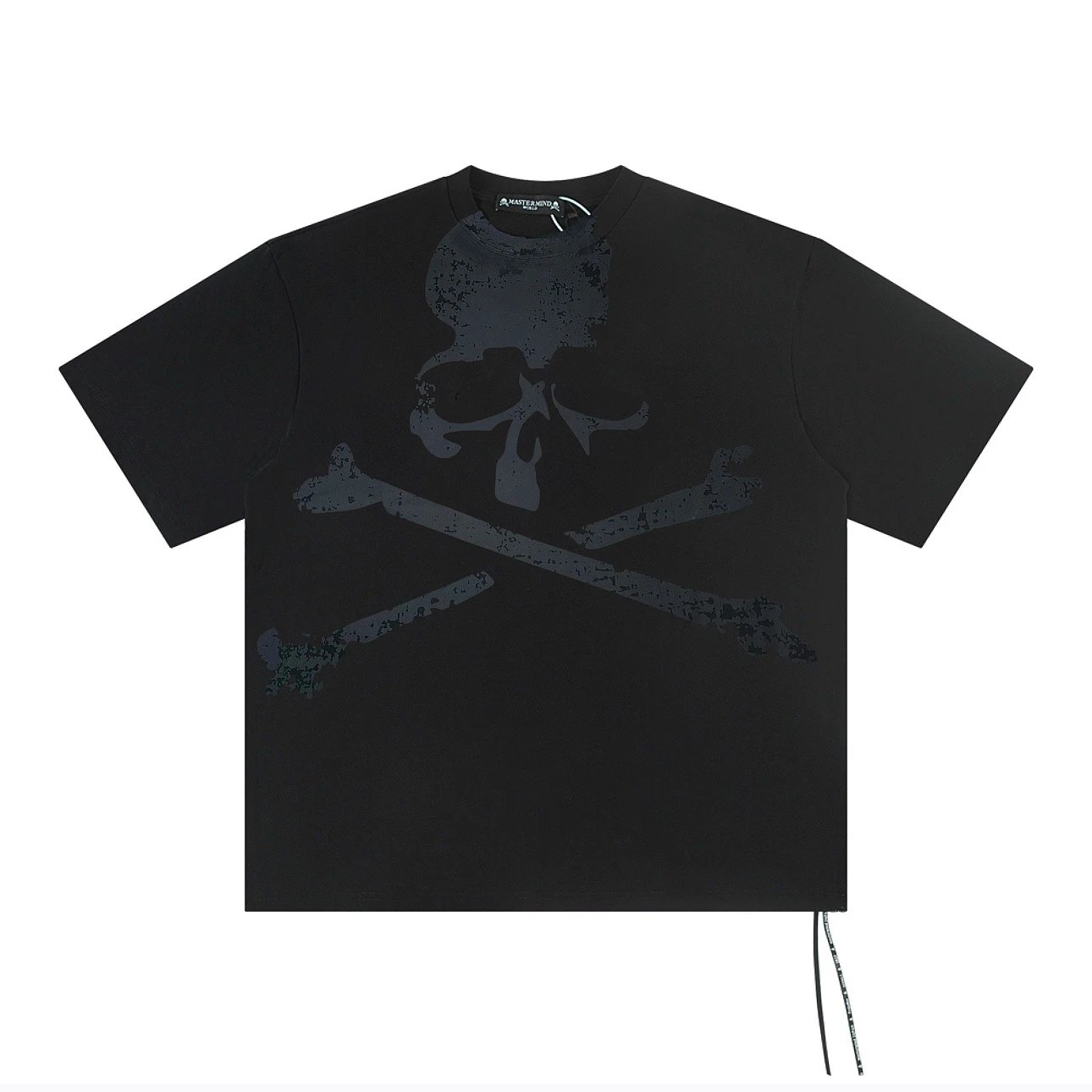 Skull Head Webbing Short Sleeve T-Shirt photo 2