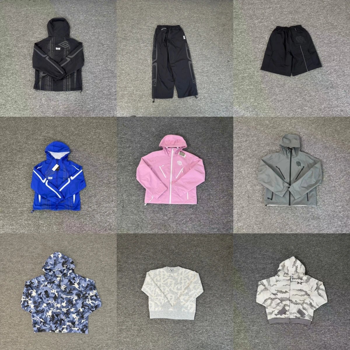Heavy Embroidered Oversized Hoodie Tracksuit