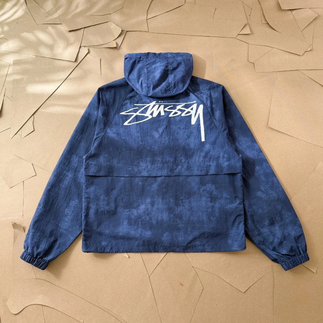 Tie Dye Gradient Zip Hoodie Jacket photo 3