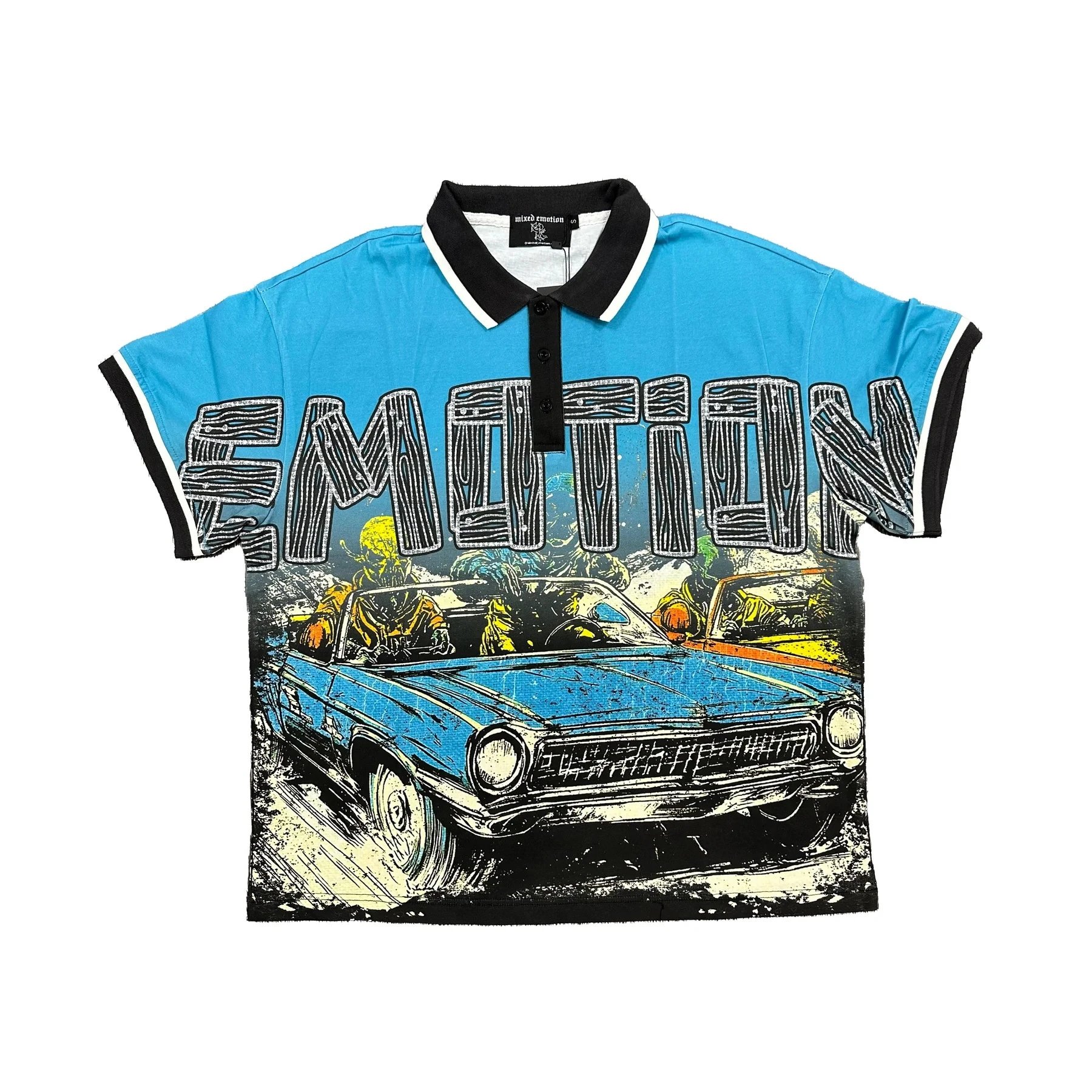 ME Cartoon Letter Print T-Shirt photo 2