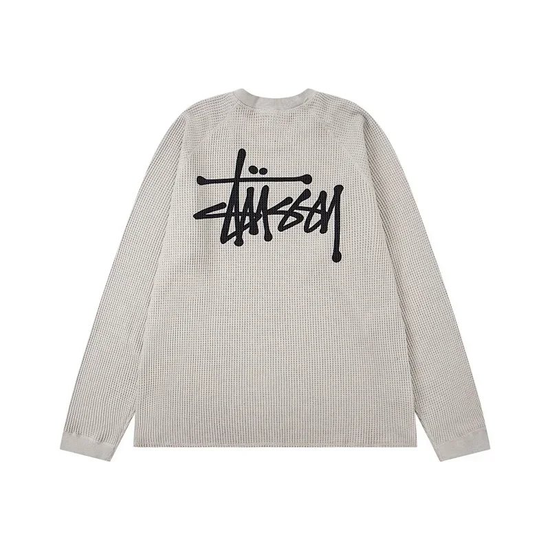 Camouflage Waffle Vintage Workwear Sweatshirt photo 5