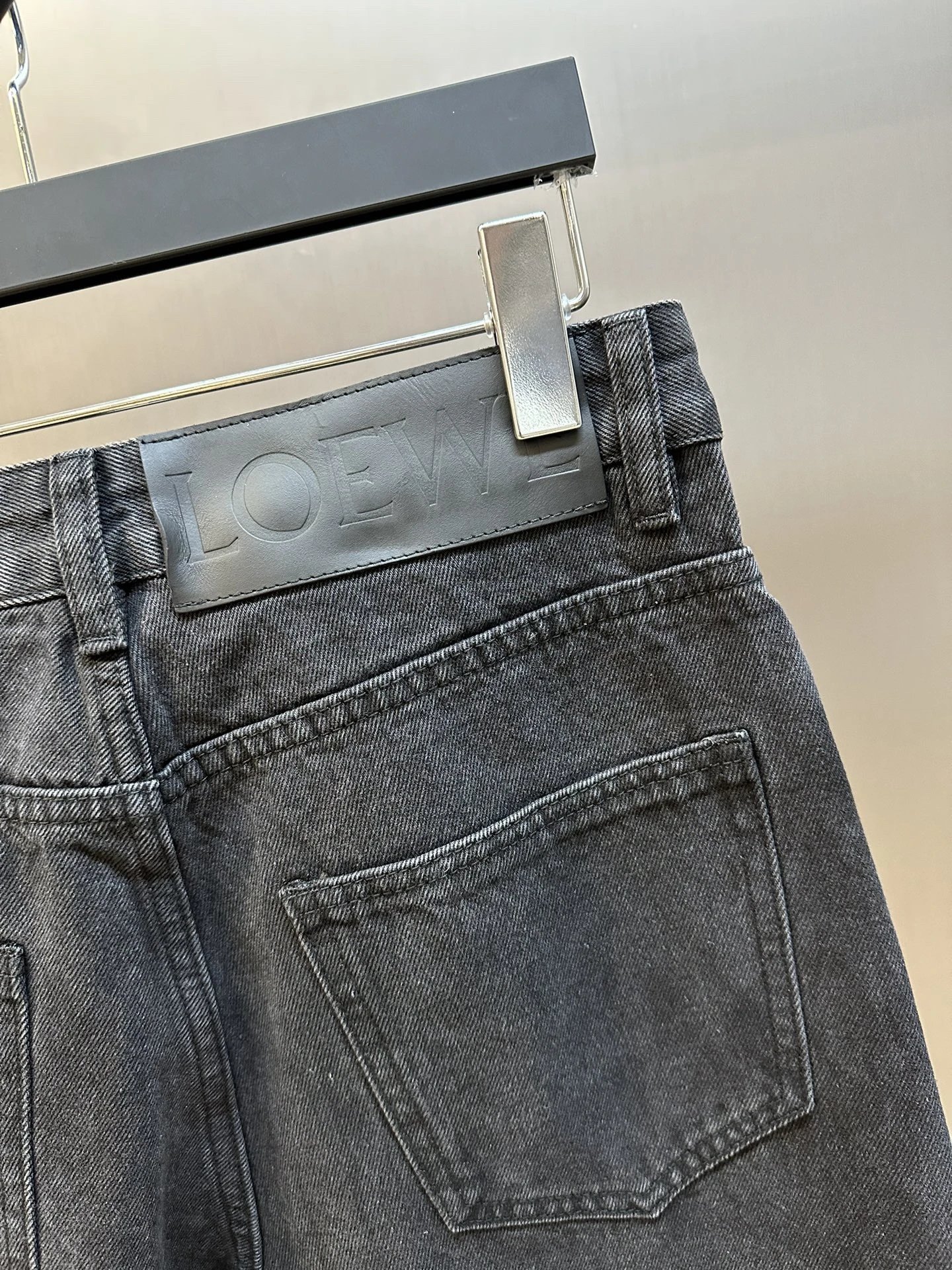 Knee Panel Denim Jeans photo 7