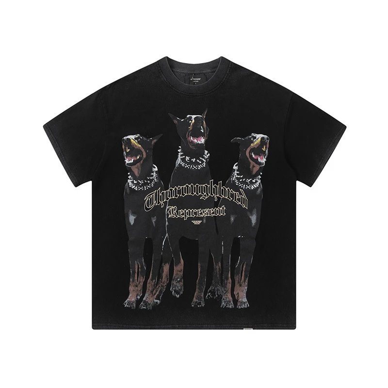 Rock Band Metal Logo Washed T-Shirt photo 4