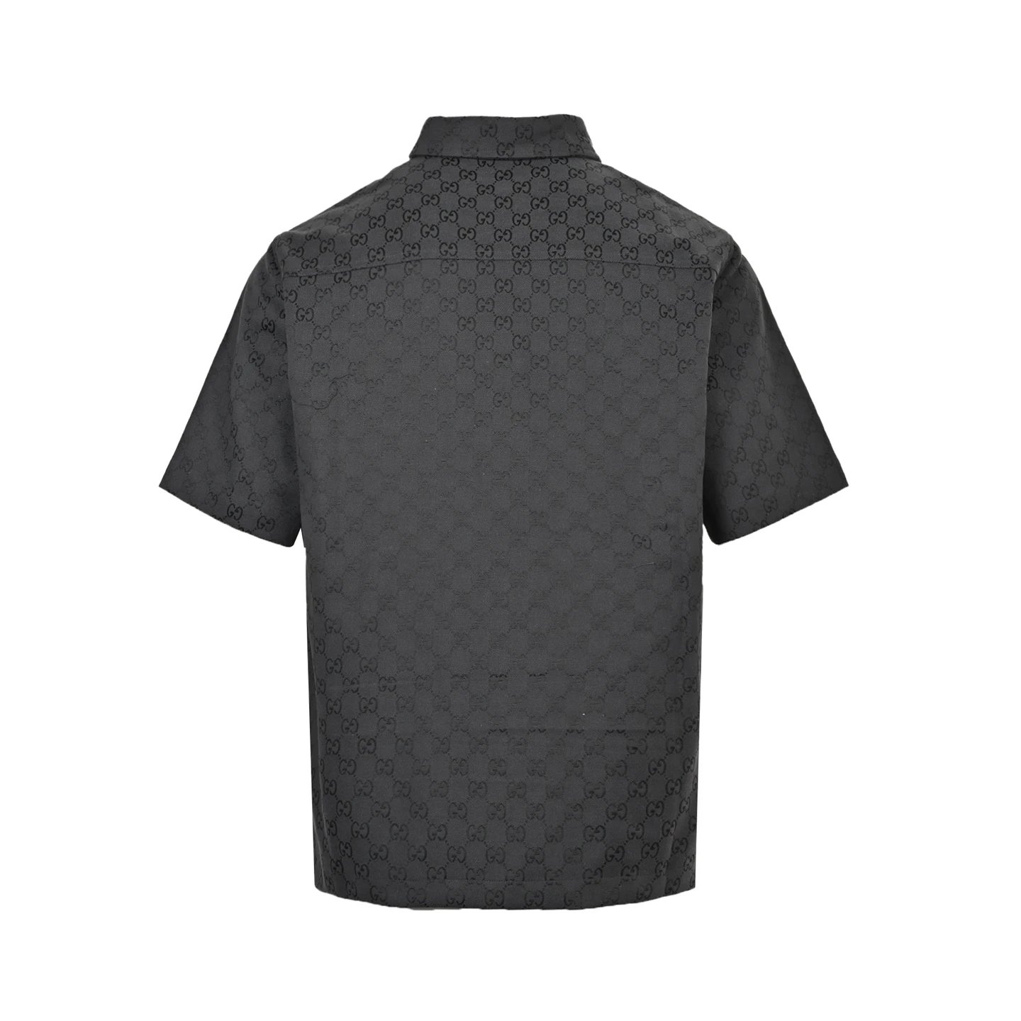 All-Over Jacquard Short-Sleeve Shirt and Shorts Set photo 8
